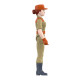 Figura Gi Joe Female Combat Engineer Bun Hair Pink