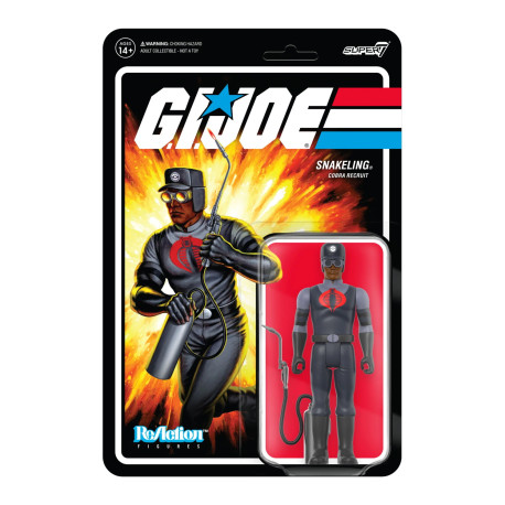 Figura Gi Joe Factory Worker Clean-Shaven Brown