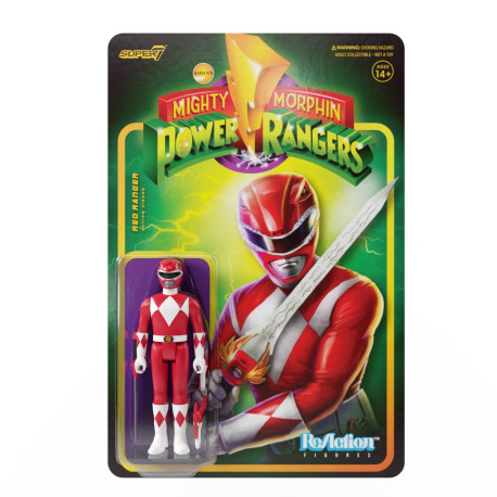 Mighty Morphin Power Rangers Reaction Ranger Red Figure