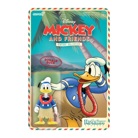 Figura Disney El Pato Donald Vacaciones Hawaii