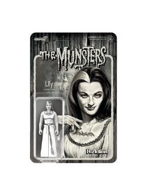 Figura Reaction Munsters Lily Escala De Grises