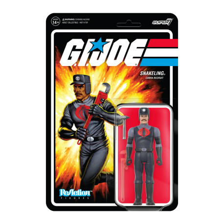 Figura Gi Joe Factory Worker Mustache Tan