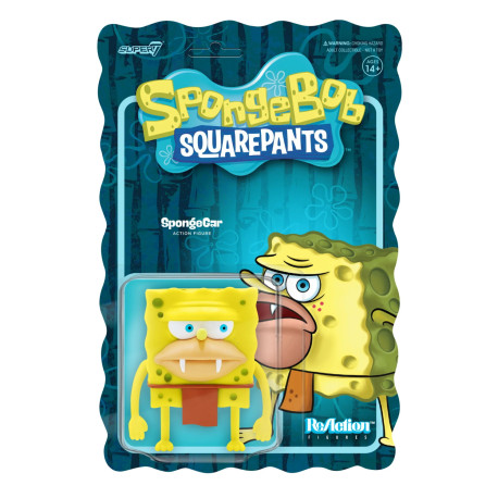 Figura Reaction Bob Esponja Spongegar