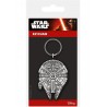 Keychain en caoutchouc Faucon Millenium