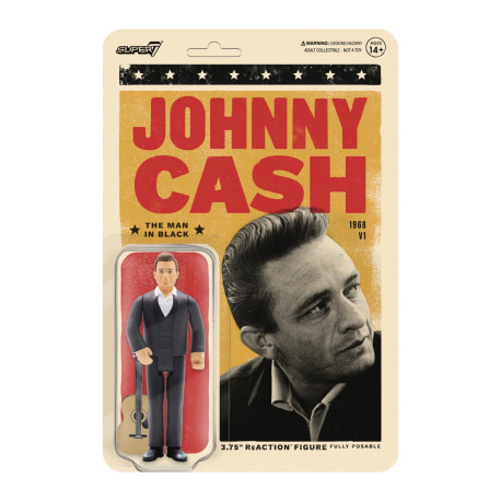 Figura Reaction Johnny Cash The Man In Black