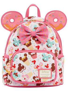 Disney by Loungefly Mochila Mickey & Friends Cupcake & Donuts AOP heo Exclusive
