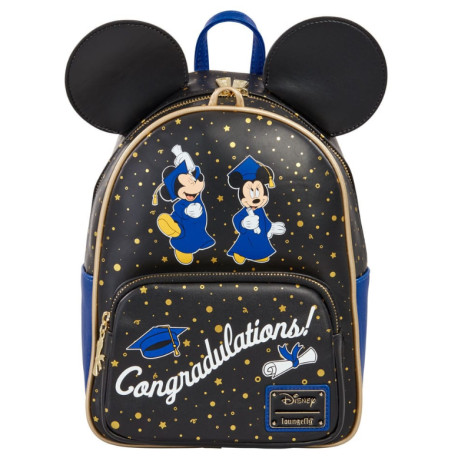 Disney by Loungefly Mochila Mickey & Minnie Graduation heo Exclusive