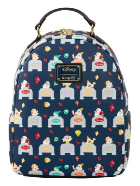 Disney by Loungefly Mochila Snow White Seven Dwarves AOP heo Exclusive