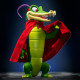 Figura Supersize Disney Fantasia Ben Ali Gator