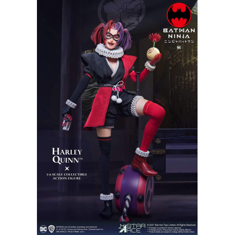 Figura Dc Comics Batman Ninja Harley Quinn Deluxe
