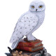 Figura de Hedwig con escudos de casas Harry Potter