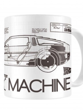 Cup Back to the Future Time Machine