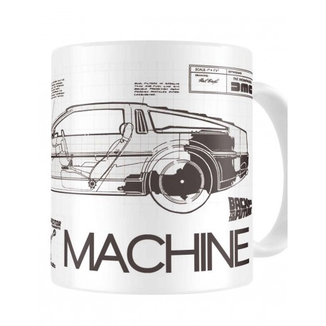 Taza Regreso al Futuro Time Machine