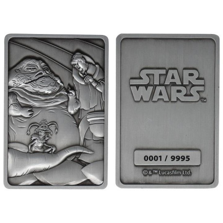 Lingote Star Wars Jabba The Hutt Ed Limitada