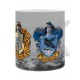 Taza Gris Escudos Casas Harry Potter