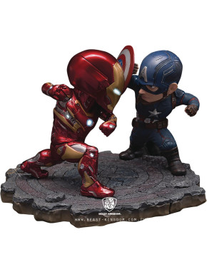 Figura Capitan America Y Iron Man Mk46 Civil War