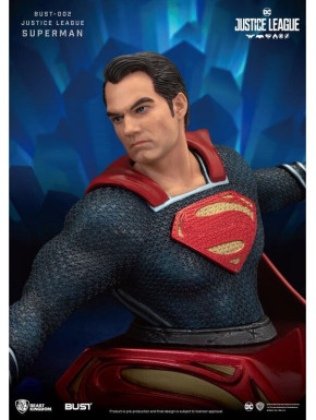 Busto Dc Comics Liga De La Justicia Superman