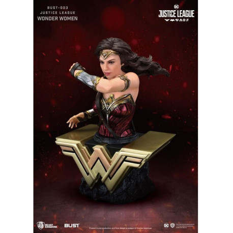 Busto DC Liga De La Justicia Mujer Maravilla