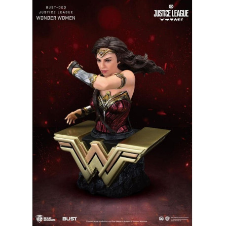 Busto DC Liga De La Justicia Mujer Maravilla
