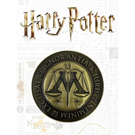 Moneda Harry Potter Ministerio De Magia