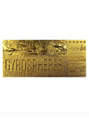 Ticket Metalico Jurassic World Gyrospheres