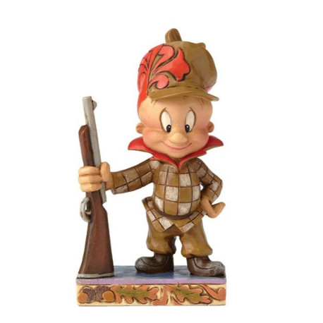 Figura Jim Shore Looney Tunes Cazador Ermes Fudd