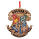 Adorno De Navidad Harry Potter Escudo Hogwarts