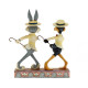 Figura Looney Tunes Bugs Bunny y El Pato Lucas