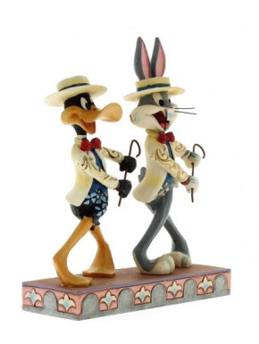 Figura Looney Tunes Bugs Bunny y El Pato Lucas