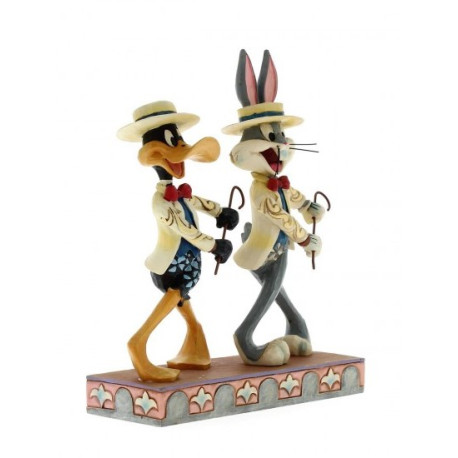 Figura Looney Tunes Bugs Bunny y El Pato Lucas