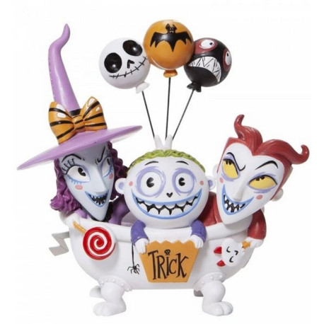 Figura Lock Shock y Barrel Pesadilla Antes Navidad