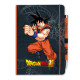 CUADERNO PREMIUM A5 CON BOLIGRAFO PROYECTOR DRAGON BALL SUPER GOKU