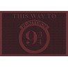 Harry Potter Felpudo Platform 9 3/4 40 x 60 cm