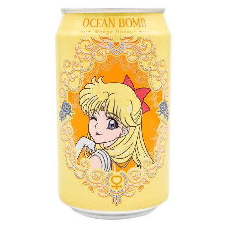 Refresco Ocean Bomb mango Sailor Moon Saturno
