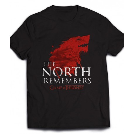 Camiseta The North Remembers Juego Tronos