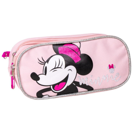 ESTUCHE PORTATODO 2 COMPARTIMENTOS MINNIE