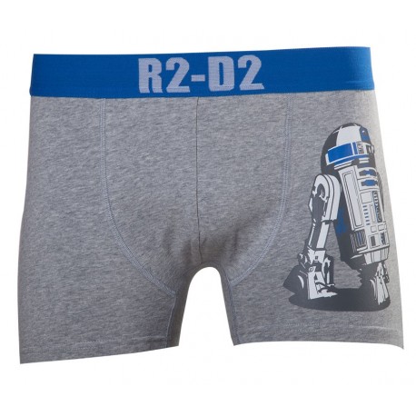 Boxer Star Wars R2D2 gris