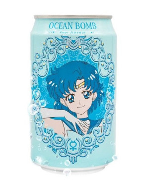 Refresco Ocean Bomb uva Sailor Moon Mercurio