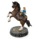 Figurine Link sur cheval Legend of Zelda Breath of the Wild