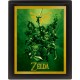 Poster incorniciato con movimento Zelda Link