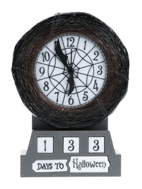 Nightmare Before Christmas despertador con luz Countdown