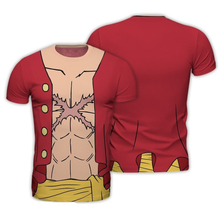 Camiseta torso Luffy One Piece