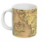 Cup Map of Middle Earth the Lord of The Rings