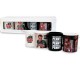 Set 4 mini mugs The big bang theory