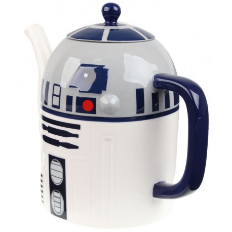 Tetera cerámica Star Wars R2D2 long