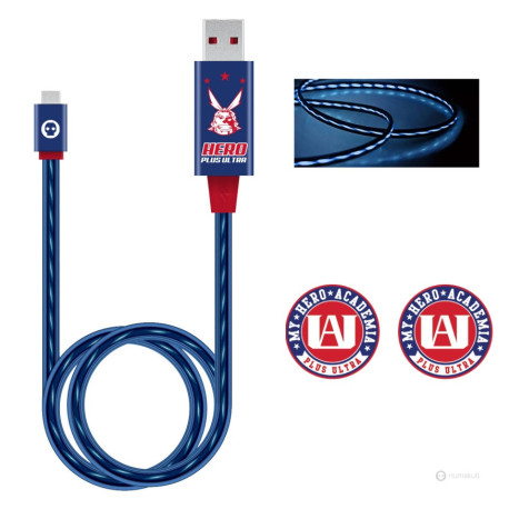 Cable Usb Led Y Grips My Hero Academia Plus Ultra