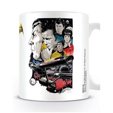 Taza Star Trek Boldy Go 50 Aniv