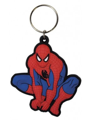 Keychain en caoutchouc Spiderman