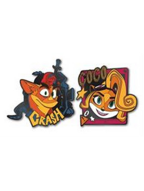 Set Pins Crash Bandicoot Crash & Coco