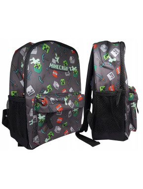 Mini mochila Creeper Minecraft